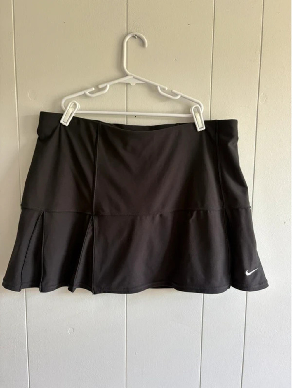 Womens M Black Nike Athletic Skort